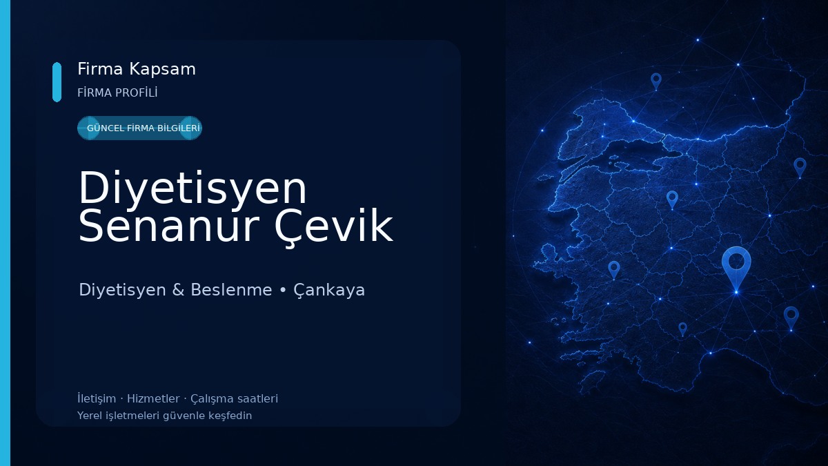 Diyetisyen Senanur Çevik