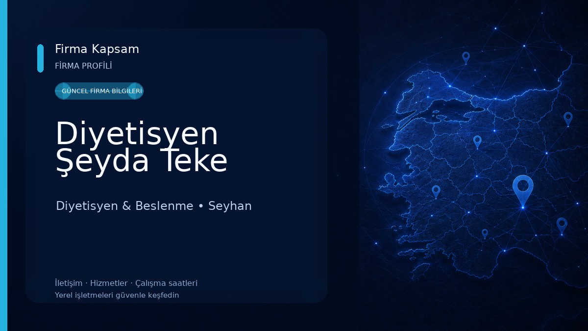 Diyetisyen Şeyda Teke Diyetisyen & Beslenme
