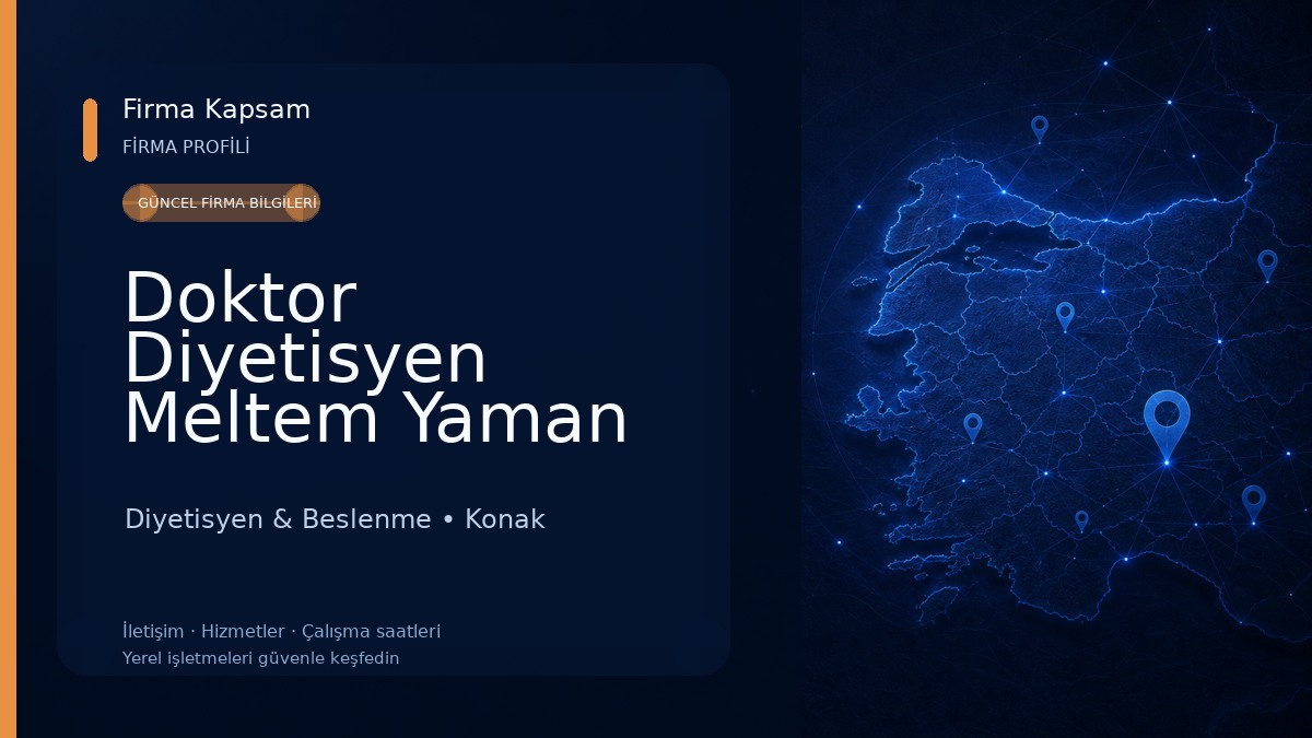 Doktor Diyetisyen Meltem Yaman Diyetisyen & Beslenme