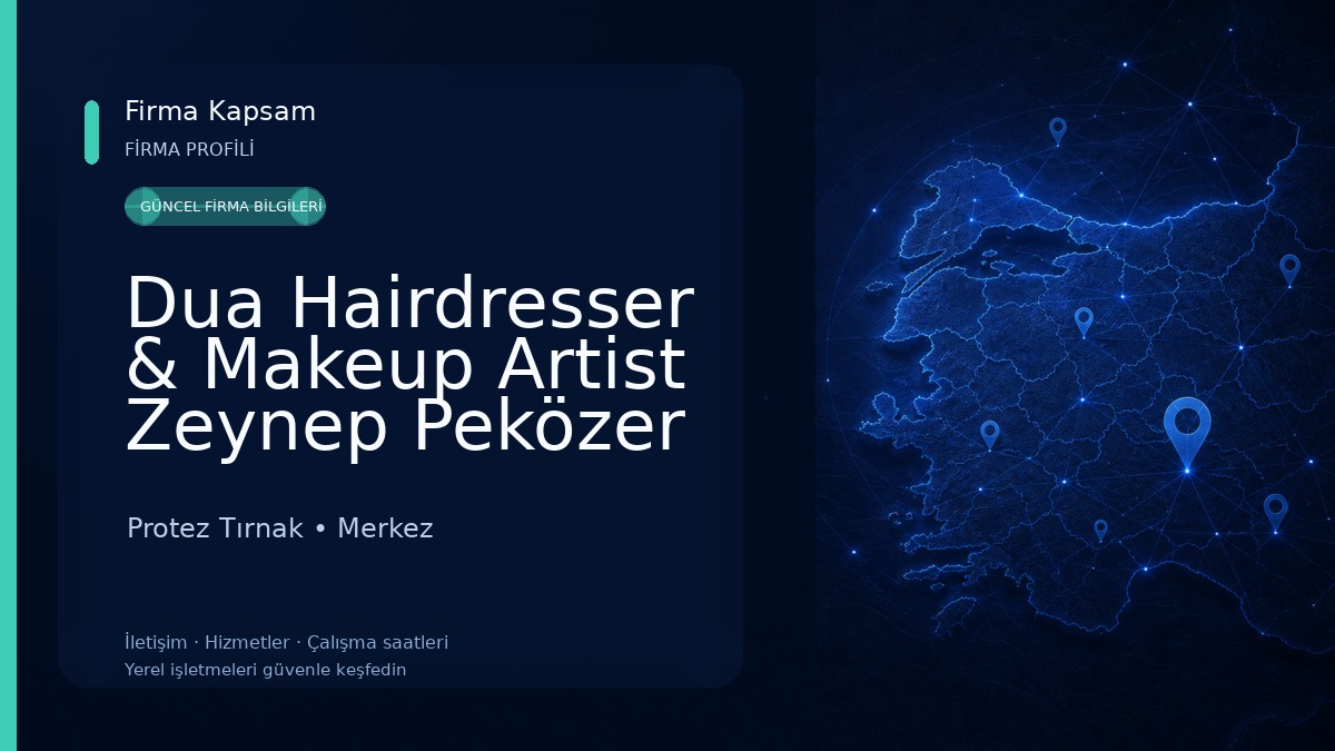 Dua Hairdresser & Makeup Artist Zeynep Peközer Protez Tırnak