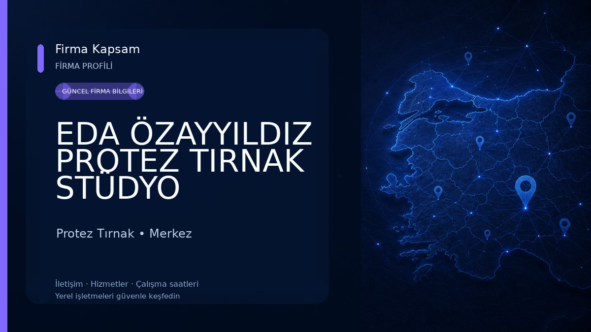 EDA ÖZAYYILDIZ PROTEZ TIRNAK STÜDYO