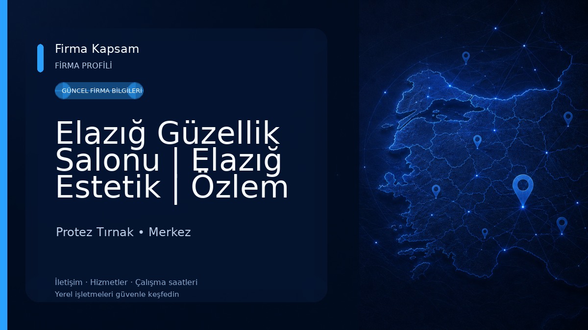 Elazığ Güzellik Salonu | Elazığ Estetik | Özlem Güzel Protez Tırnak