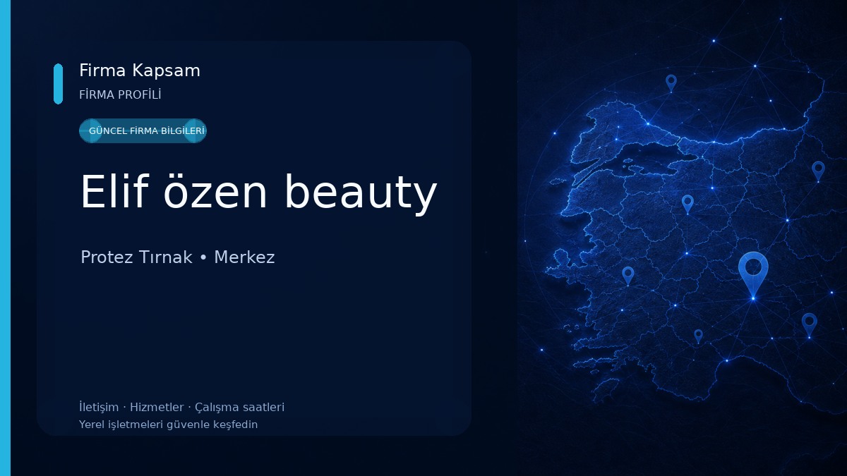 Elif özen beauty Protez Tırnak