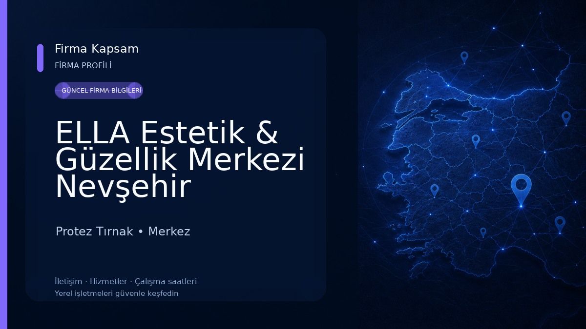 ELLA Estetik & Güzellik Merkezi Nevşehir Protez Tırnak