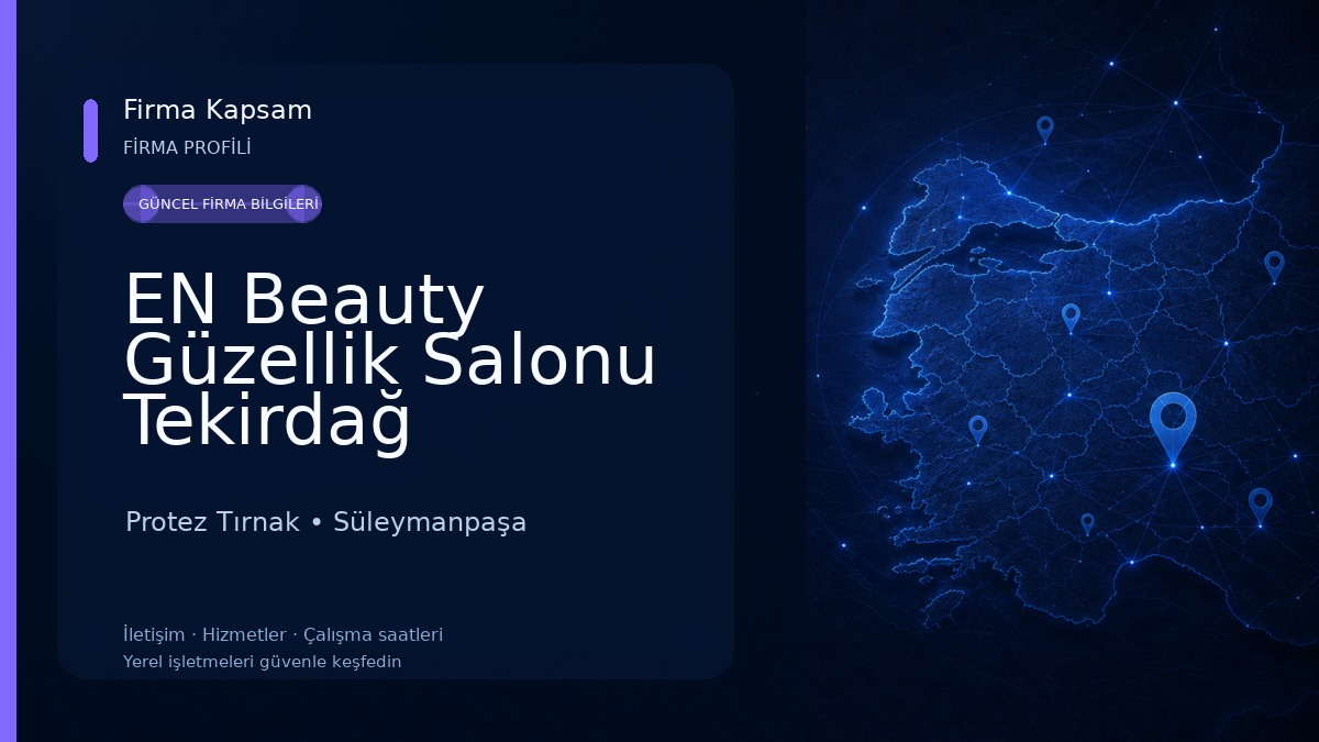 EN Beauty Güzellik Salonu Tekirdağ Protez Tırnak
