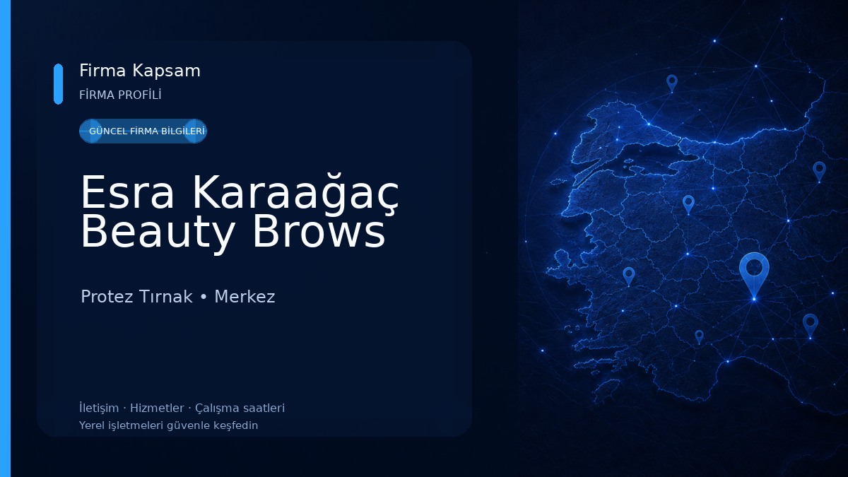 Esra Karaağaç Beauty Brows Protez Tırnak