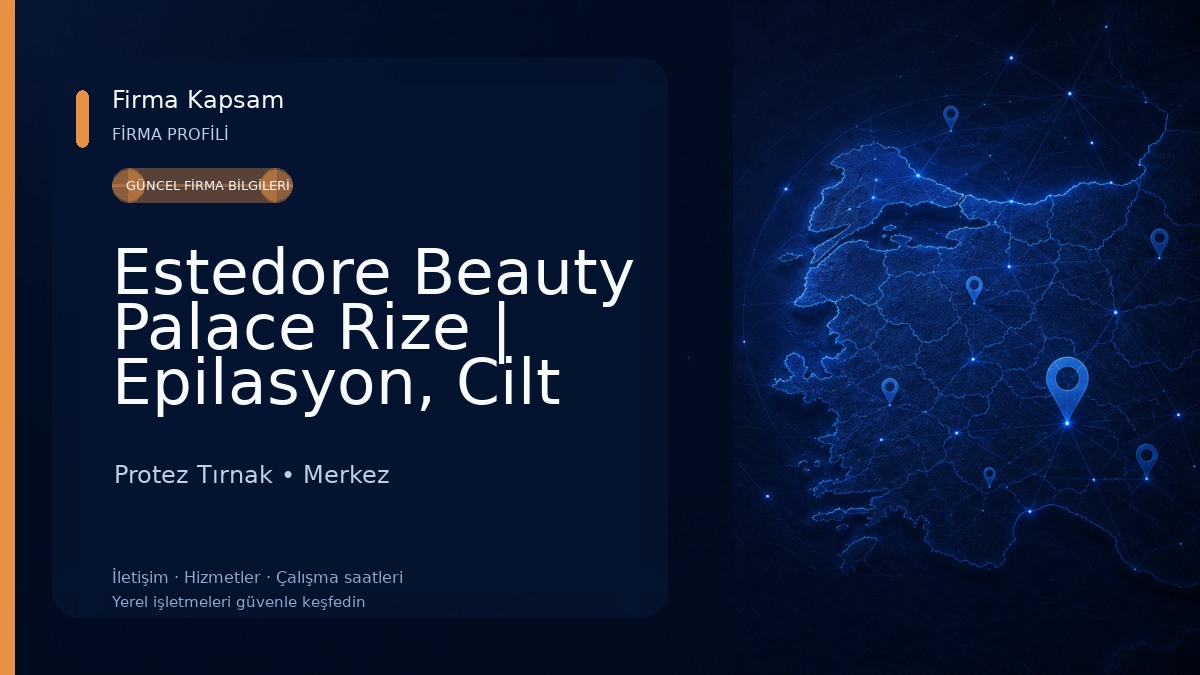 Estedore Beauty Palace Rize | Epilasyon, Cilt Bakımı, Zayıflama Protez Tırnak
