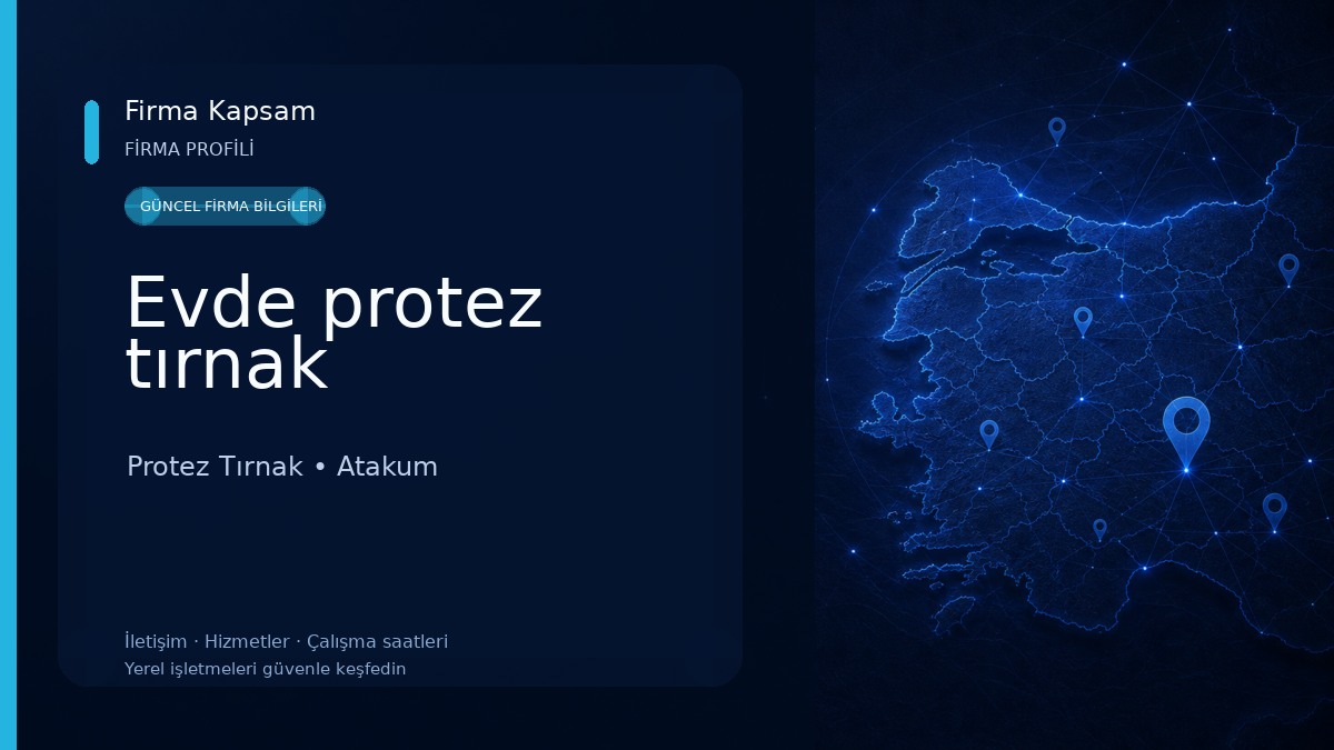 Evde protez tırnak
