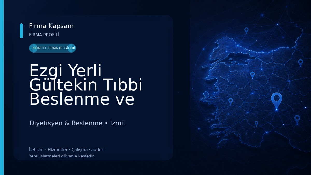 Ezgi Yerli Gültekin Tıbbi Beslenme ve Diyet Kliniği