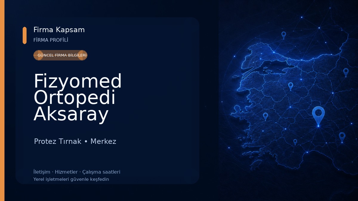 Fizyomed Ortopedi Aksaray Protez Tırnak