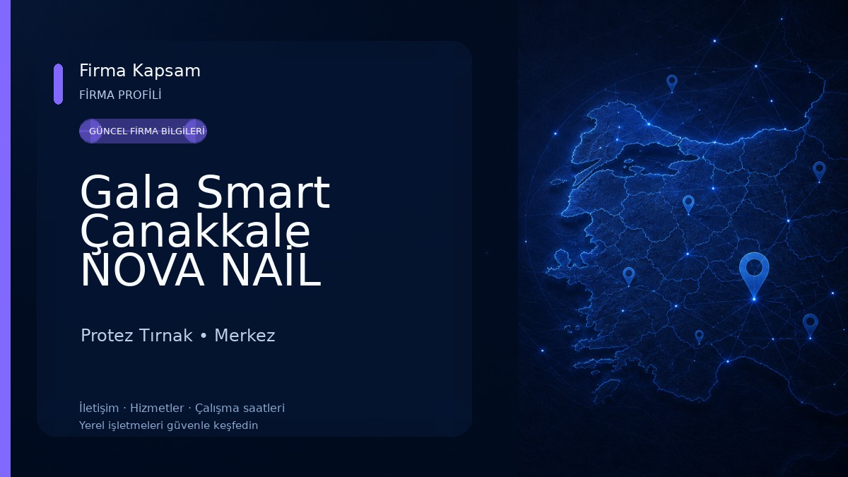 Gala Smart Çanakkale NOVA NAİL KOZMETİK Protez Tırnak