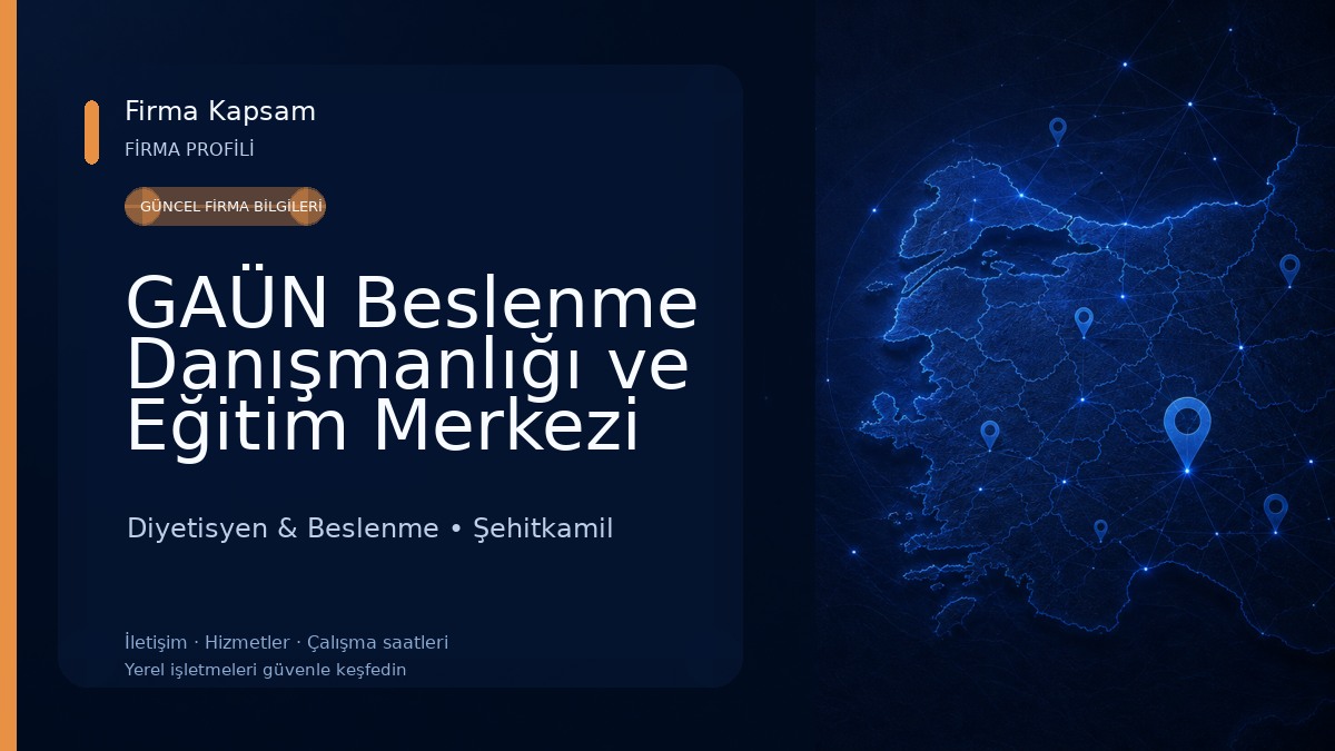 GAÜN Beslenme Danışmanlığı ve Eğitim Merkezi Diyetisyen & Beslenme