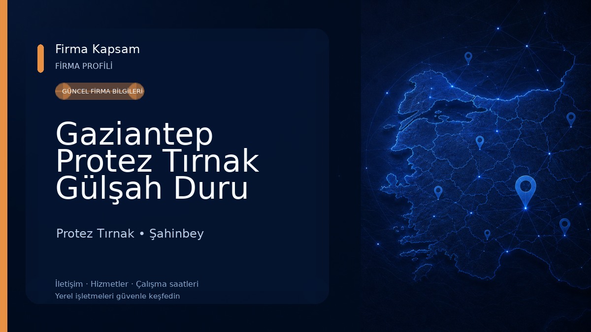 Gaziantep Protez Tırnak Gülşah Duru Protez Tırnak