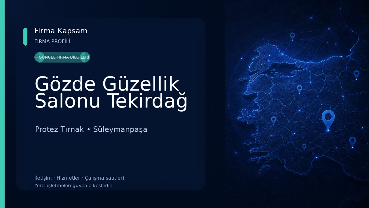 Gözde Güzellik Salonu Tekirdağ