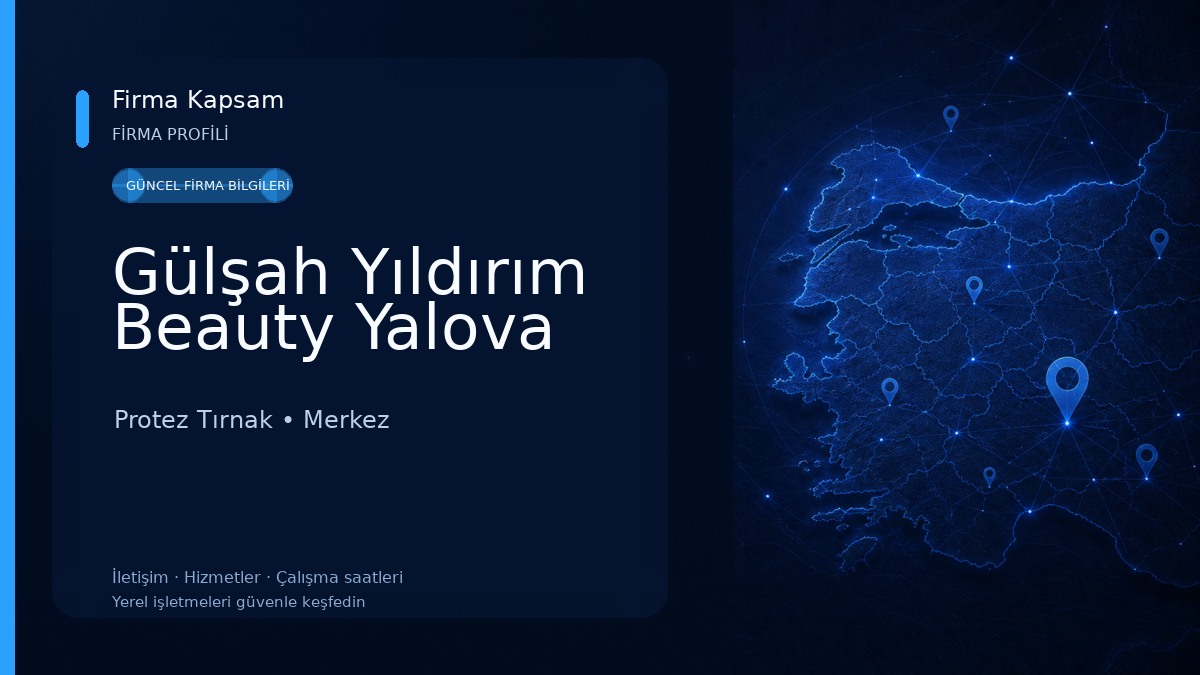 Gülşah Yıldırım Beauty Yalova Protez Tırnak