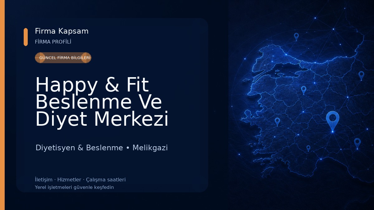 Happy & Fit Beslenme Ve Diyet Merkezi Diyetisyen & Beslenme
