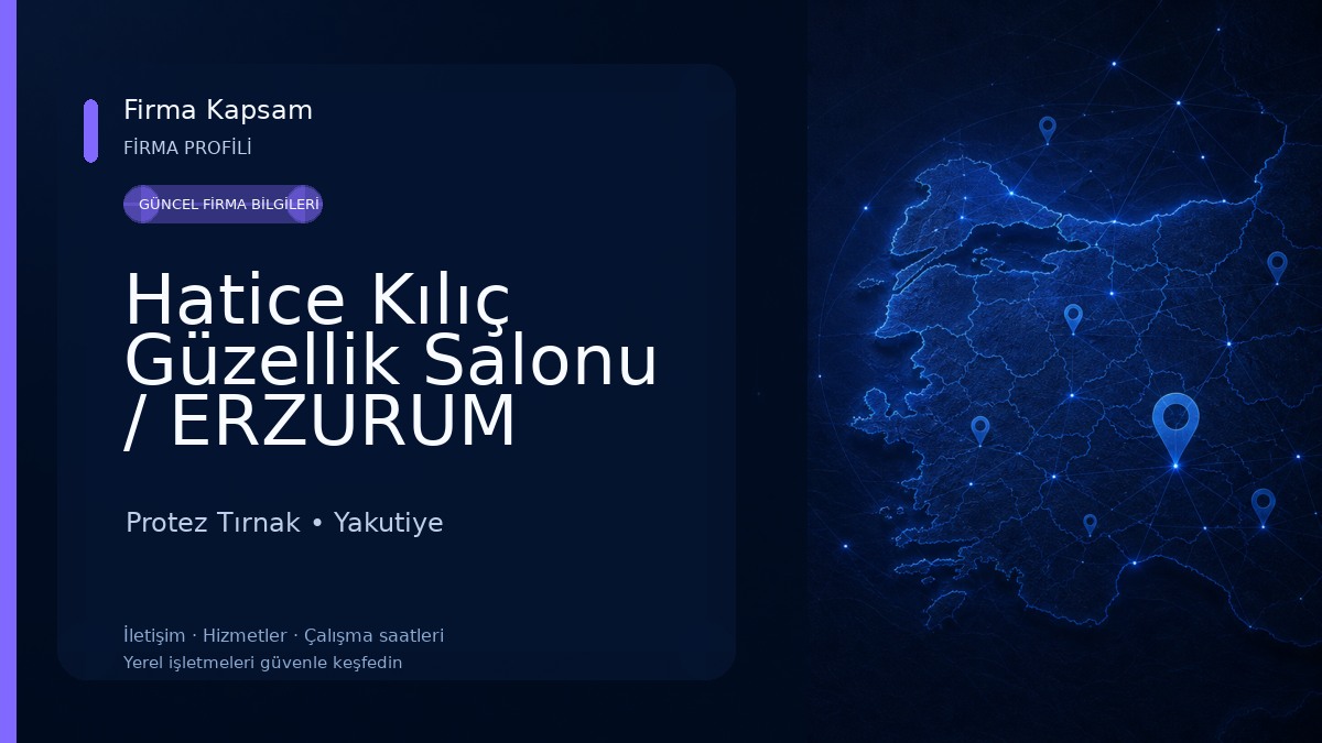 Hatice Kılıç Güzellik Salonu / ERZURUM Protez Tırnak