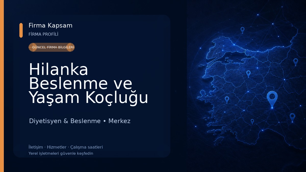 Hilanka Beslenme ve Yaşam Koçluğu