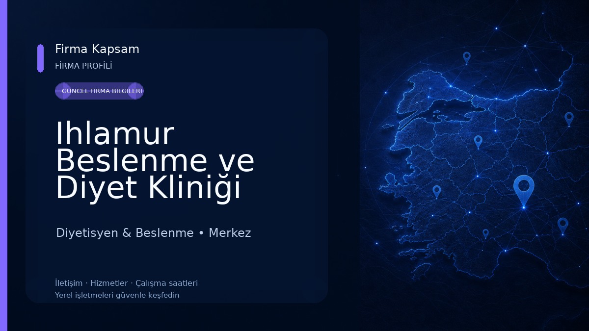 Ihlamur Beslenme ve Diyet Kliniği Diyetisyen & Beslenme
