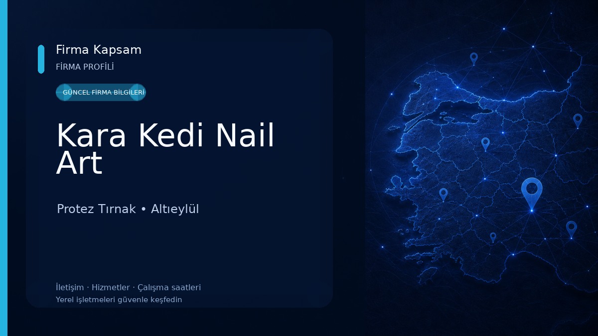 Kara Kedi Nail Art Protez Tırnak