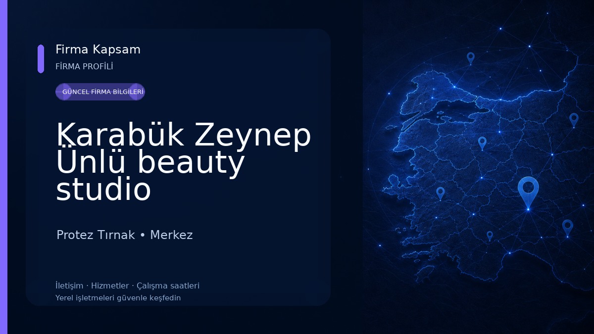 Karabük Zeynep Ünlü beauty studio