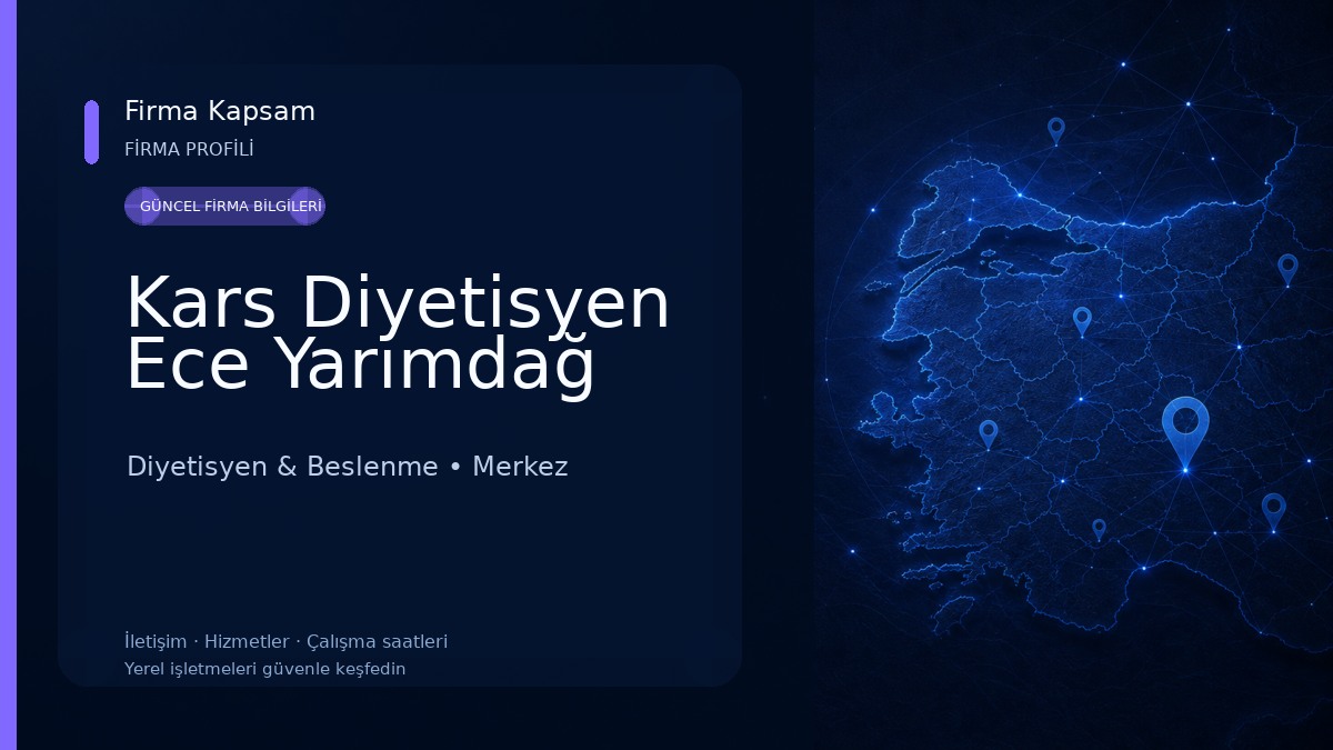 Kars Diyetisyen Ece Yarımdağ