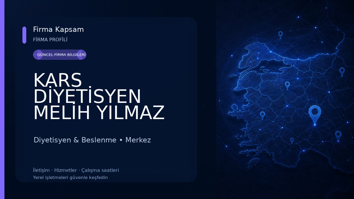 KARS DİYETİSYEN MELİH YILMAZ