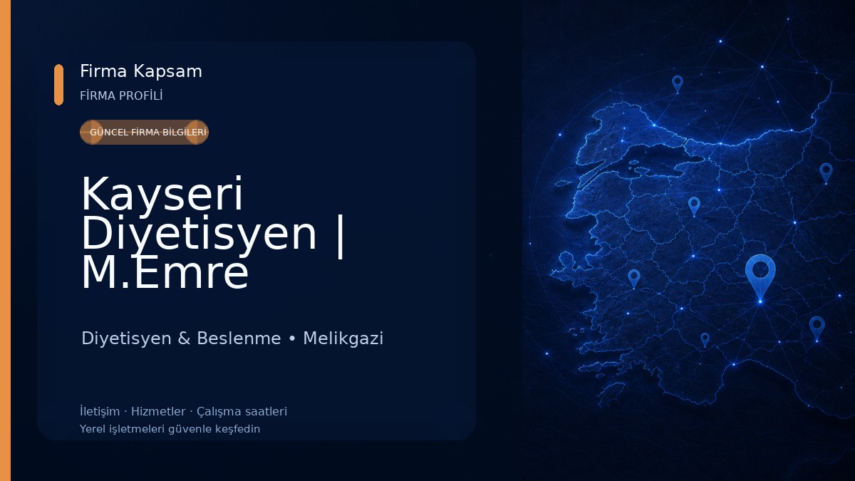 Kayseri Diyetisyen | M.Emre KAHRAMAN |Andulasyon Terapi Uzmanı