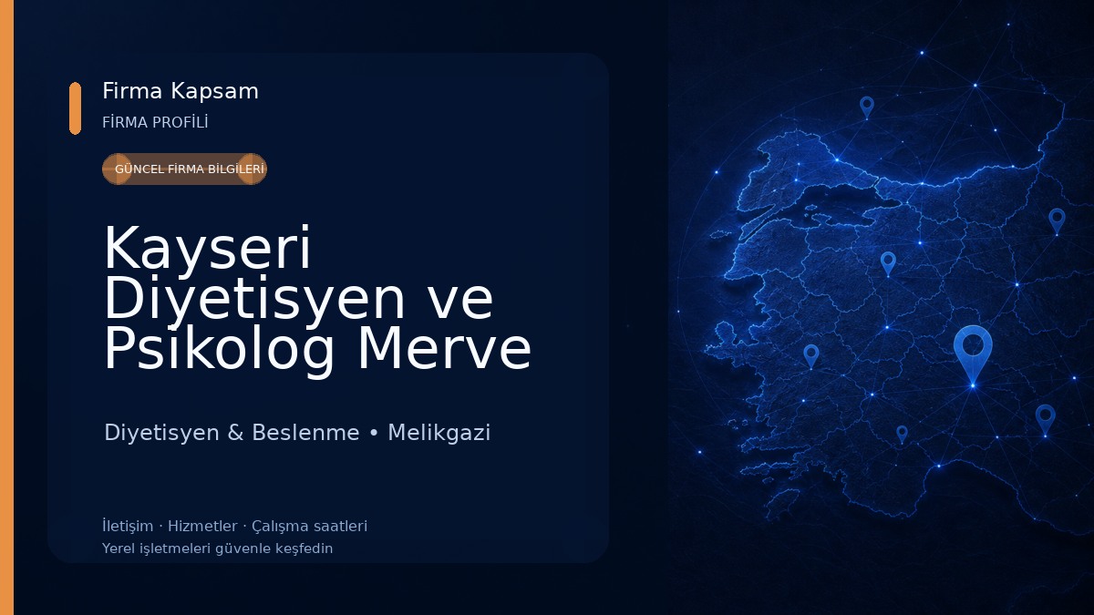 Kayseri Diyetisyen ve Psikolog Merve Akın