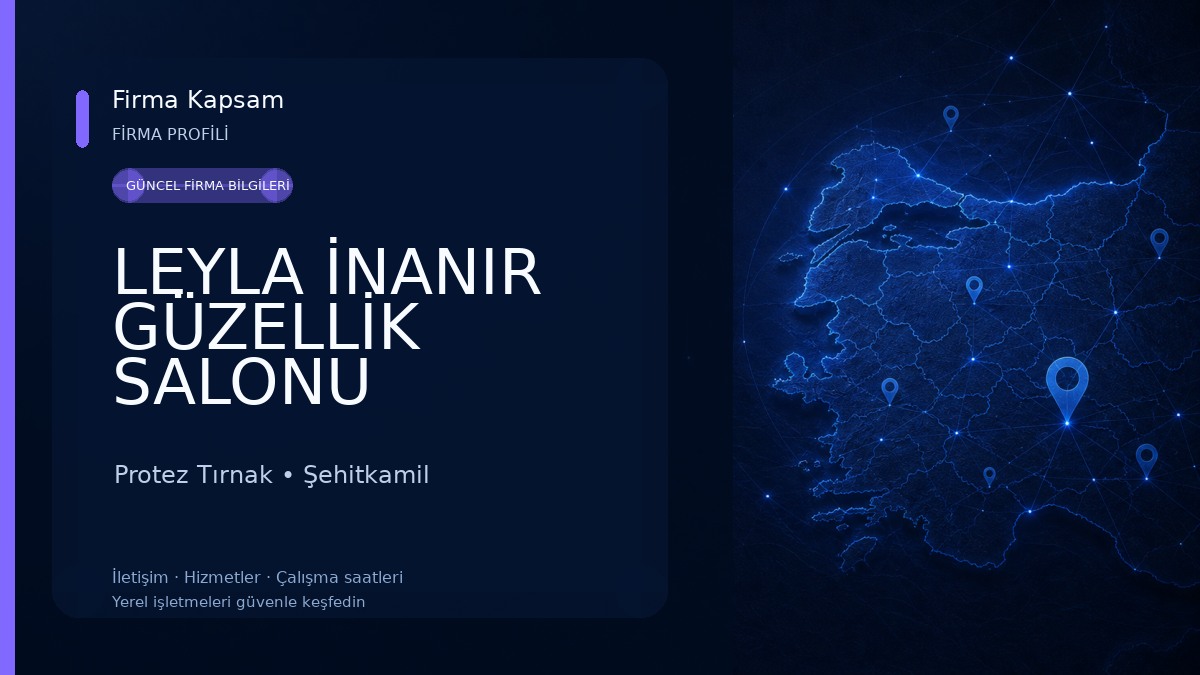 LEYLA İNANIR GÜZELLİK SALONU GAZİANTEP Protez Tırnak