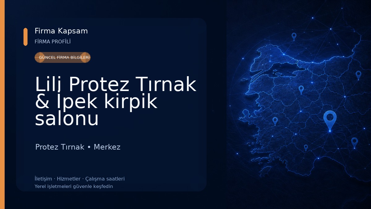 Lili Protez Tırnak & İpek kirpik salonu Protez Tırnak