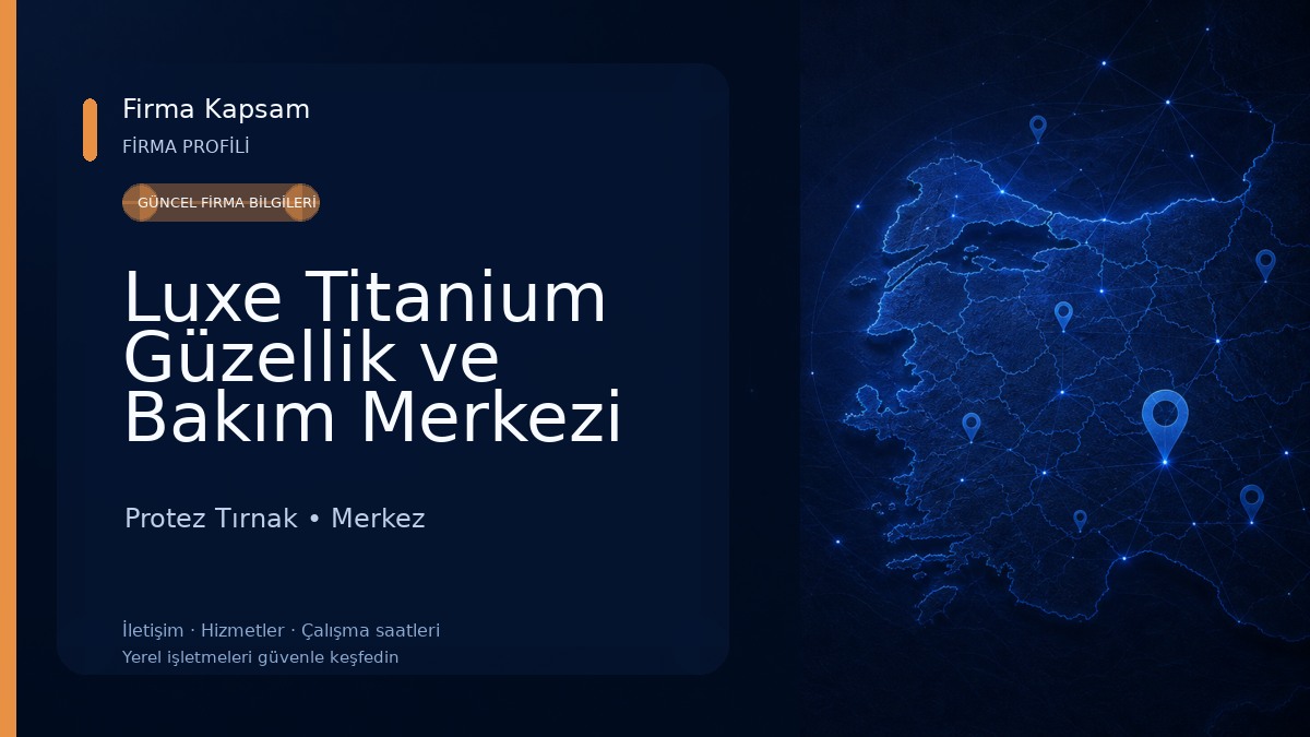 Luxe Titanium Güzellik ve Bakım Merkezi Protez Tırnak