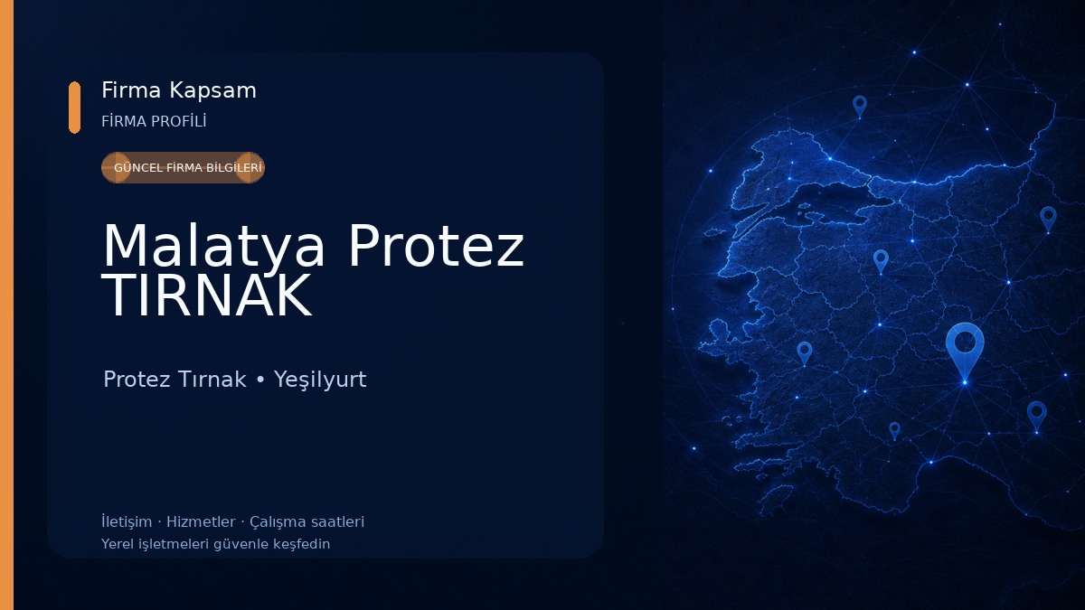 Malatya Protez TIRNAK Protez Tırnak