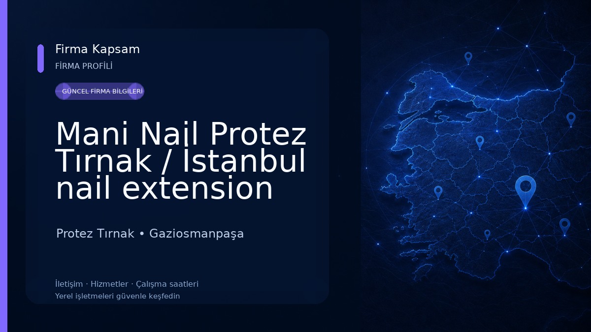 Mani Nail Protez Tırnak / İstanbul nail extension