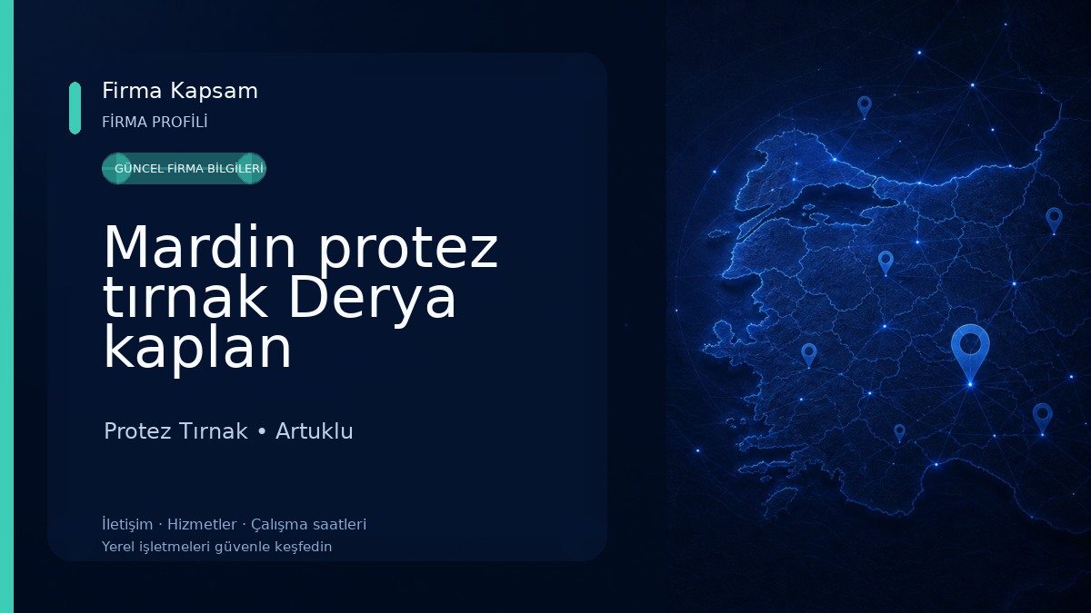 Mardin protez tırnak Derya kaplan