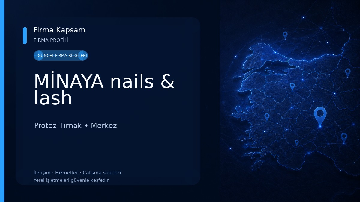 MİNAYA nails & lash Protez Tırnak