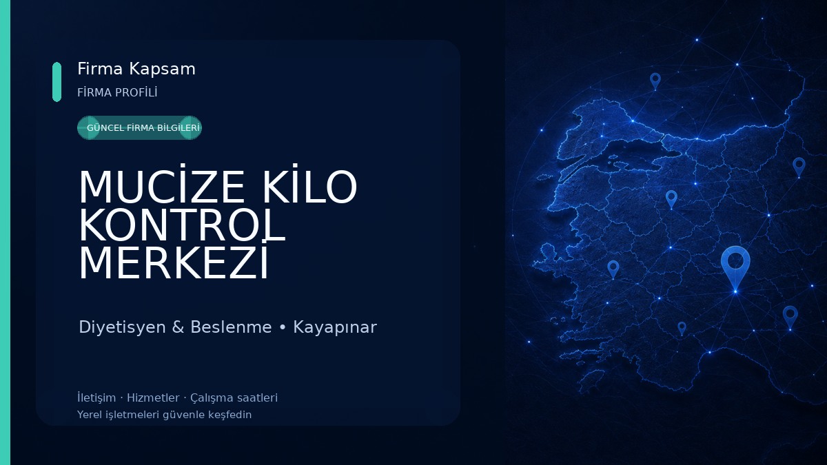 MUCİZE KİLO KONTROL MERKEZİ