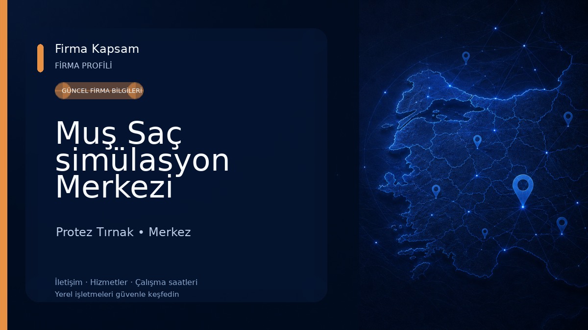 Muş Saç simülasyon Merkezi Protez Tırnak