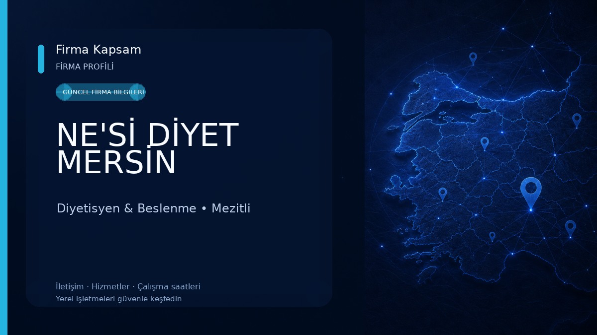 NE'Sİ DİYET MERSİN Diyetisyen & Beslenme