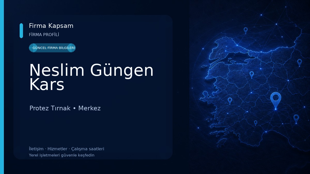 Neslim Güngen Kars Protez Tırnak