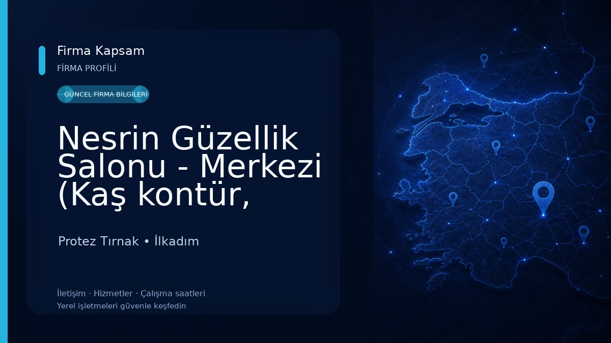 Nesrin Güzellik Salonu - Merkezi (Kaş kontür, manikür, pedikür, dudak renklendirme, kalıcı oje, eyeliner) Protez Tırnak