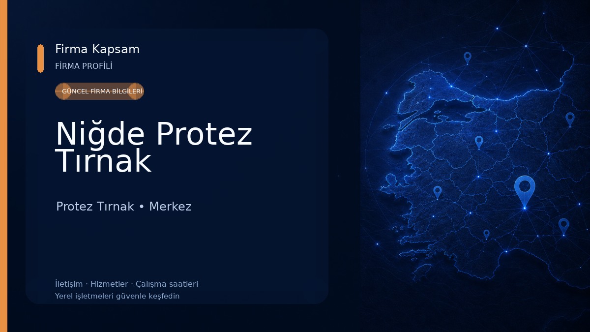 Niğde Protez Tırnak Protez Tırnak