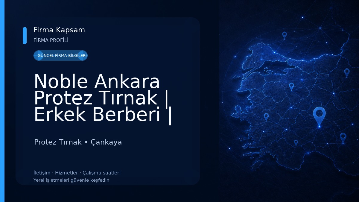 Noble Ankara Protez Tırnak | Erkek Berberi | Erkek Kuaförü Protez Tırnak