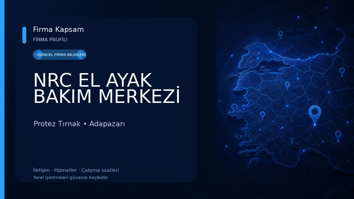 NRC EL AYAK BAKIM MERKEZİ Protez Tırnak
