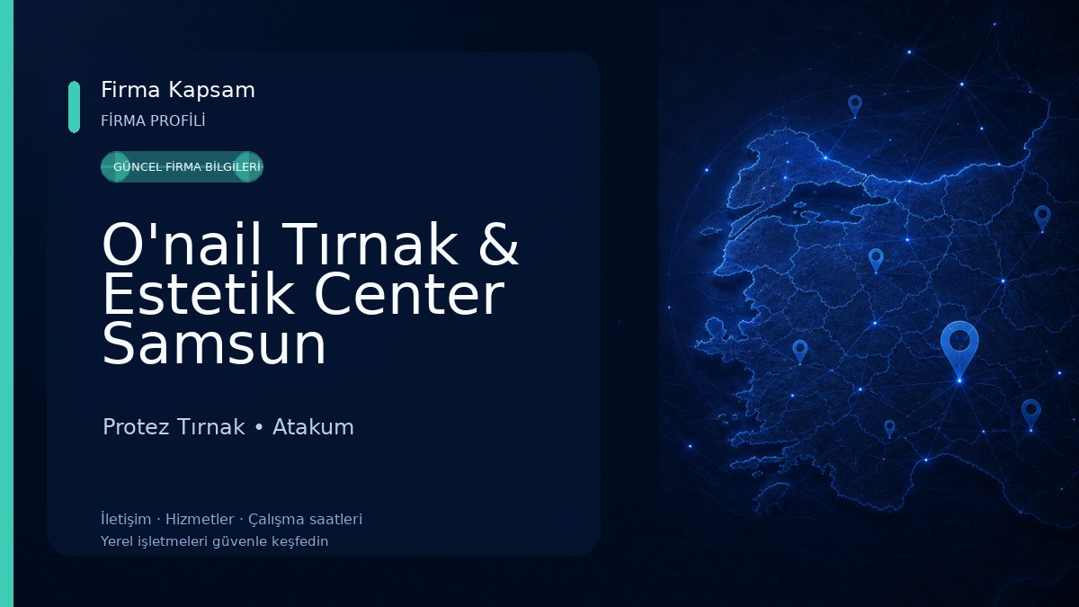 O'nail Tırnak & Estetik Center Samsun Protez Tırnak