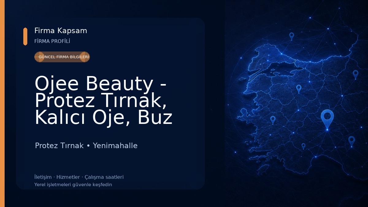 Ojee Beauty - Protez Tırnak, Kalıcı Oje, Buz Lazer Protez Tırnak