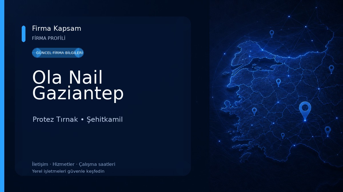 Ola Nail Gaziantep Protez Tırnak