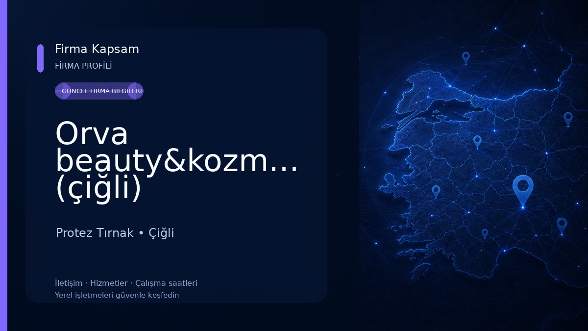 Orva beauty&kozmetik (çiğli) Protez Tırnak