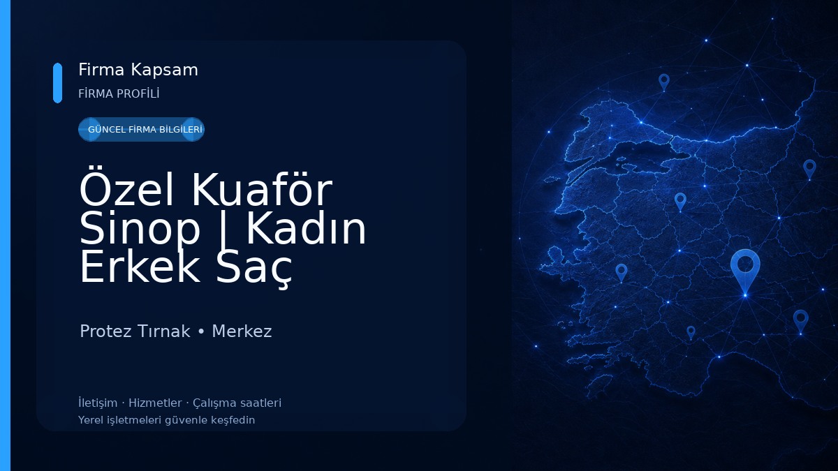 Özel Kuaför Sinop | Kadın Erkek Saç Kesimi, Berber ve Lazer Epilasyon Merkezi Protez Tırnak