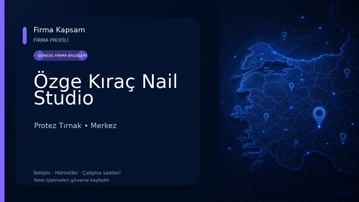 Özge Kıraç Nail Studio Protez Tırnak